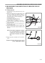 Предварительный просмотр 157 страницы Sakai SV400D-2 Shop Manual