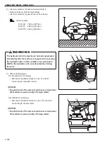 Предварительный просмотр 132 страницы Sakai SV414 Shop Manual