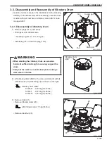 Предварительный просмотр 137 страницы Sakai SV414 Shop Manual