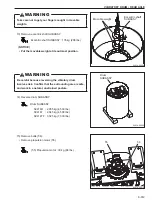 Предварительный просмотр 141 страницы Sakai SV414 Shop Manual