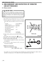 Preview for 156 page of Sakai SV510-III Shop Manual