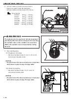 Предварительный просмотр 124 страницы Sakai SV540 Series Shop Manual