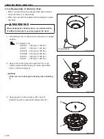 Предварительный просмотр 140 страницы Sakai SV540 Series Shop Manual