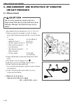 Предварительный просмотр 190 страницы Sakai SV540 Series Shop Manual