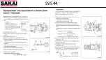 Предварительный просмотр 21 страницы Sakai SV544 Troubleshooting And Diagnostics Information