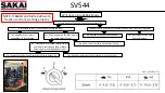 Предварительный просмотр 23 страницы Sakai SV544 Troubleshooting And Diagnostics Information