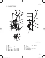 Предварительный просмотр 151 страницы Sakai SW300-1 Shop Manual