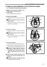 Предварительный просмотр 141 страницы Sakai SW352 Service Manual