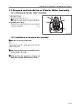 Предварительный просмотр 159 страницы Sakai SW352 Service Manual