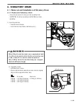 Предварительный просмотр 251 страницы Sakai SW354 Shop Manual