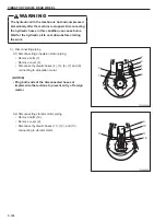 Предварительный просмотр 252 страницы Sakai SW354 Shop Manual