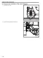 Предварительный просмотр 290 страницы Sakai SW354 Shop Manual