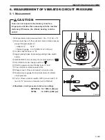 Предварительный просмотр 321 страницы Sakai SW354 Shop Manual