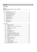 Preview for 3 page of Sakai SW770 Operating And Maintenance Instructions Manual