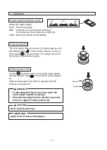 Preview for 26 page of Sakai SW770 Operating And Maintenance Instructions Manual