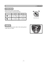 Preview for 27 page of Sakai SW770 Operating And Maintenance Instructions Manual