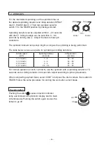 Preview for 30 page of Sakai SW770 Operating And Maintenance Instructions Manual