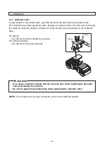 Preview for 32 page of Sakai SW770 Operating And Maintenance Instructions Manual