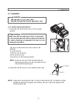 Preview for 37 page of Sakai SW770 Operating And Maintenance Instructions Manual