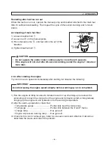 Preview for 39 page of Sakai SW770 Operating And Maintenance Instructions Manual