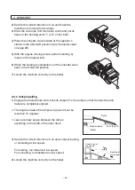 Preview for 52 page of Sakai SW770 Operating And Maintenance Instructions Manual