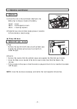 Preview for 66 page of Sakai SW770 Operating And Maintenance Instructions Manual