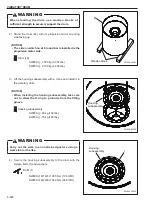 Предварительный просмотр 122 страницы Sakai SW800-II Shop Manual