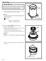 Предварительный просмотр 124 страницы Sakai SW800-II Shop Manual