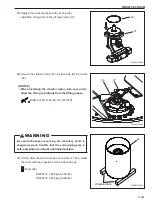 Предварительный просмотр 137 страницы Sakai SW800-II Shop Manual