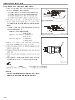 Предварительный просмотр 168 страницы Sakai SW800-II Shop Manual