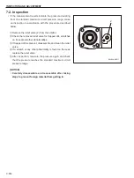 Предварительный просмотр 170 страницы Sakai SW800-II Shop Manual