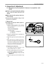 Предварительный просмотр 74 страницы Sakai SW800 Series Shop Manual