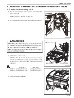 Предварительный просмотр 129 страницы Sakai SW880-1 Shop Manual