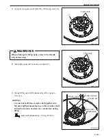 Предварительный просмотр 139 страницы Sakai SW880-1 Shop Manual