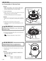 Предварительный просмотр 150 страницы Sakai SW880-1 Shop Manual