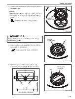 Предварительный просмотр 151 страницы Sakai SW880-1 Shop Manual