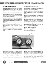 Preview for 23 page of SAKALAK SK-PHM BERAT Operator'S Manual And Spare Parts