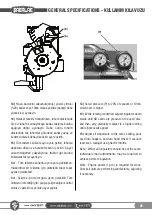 Preview for 25 page of SAKALAK SK-PHM BERAT Operator'S Manual And Spare Parts