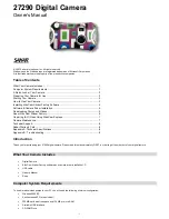 Sakar 27290 Owner'S Manual preview