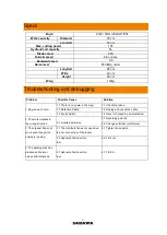 Предварительный просмотр 82 страницы SAKAWA AS15TE User Manual