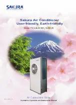 Sakura FHCA40B Installation, Operation And Maintenance Manual предпросмотр