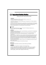 Preview for 4 page of Sakura M-2000-36 Operating Instructions Manual