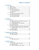 Preview for 3 page of Sakura M01-021E-01 Operating Manual