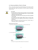 Предварительный просмотр 20 страницы Sakura M01-021E-01 Operating Manual