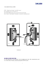 Предварительный просмотр 8 страницы Sakura SSR-J-009 Manual