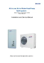 Sakura SXAO-110HAS Installation And Service Manual preview