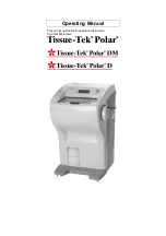 Sakura Tissue-Tek Polar DM Operating Manual предпросмотр