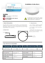 SAL PIXIE SMC3BTAS Installation Instructions предпросмотр