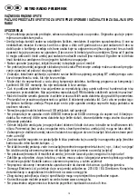 Предварительный просмотр 12 страницы SAL RRT 5B Instruction Manual