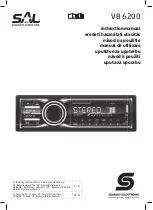 SAL VB 6200 Instruction Manual preview